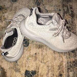 Women’s Adidas Alpha Bounce shoes.